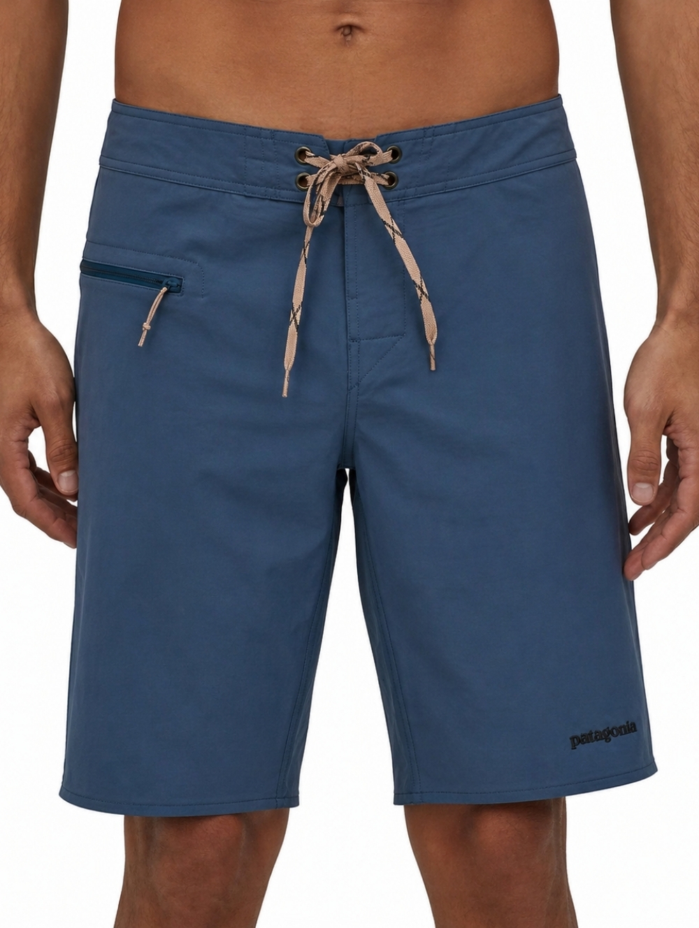 Patagonia Stretch Wavefarer Board Shorts Mens 32 Blue Surf Swim Trunks 86542
